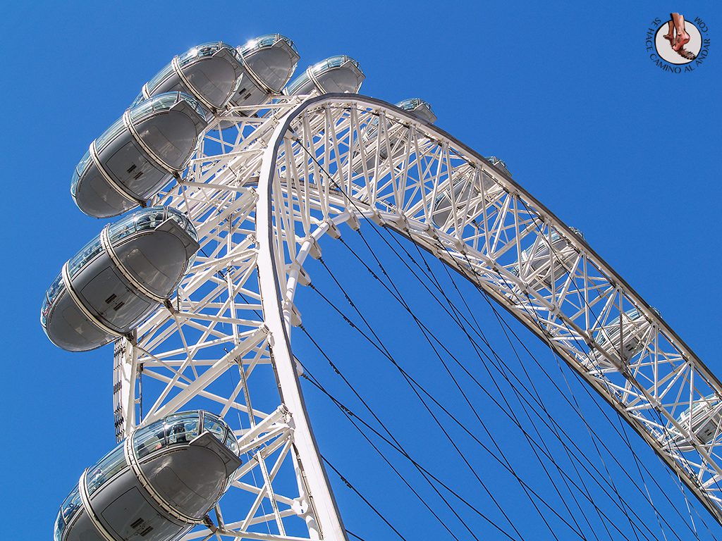 La noria London Eye, mirador para ver Londres desde las alturas