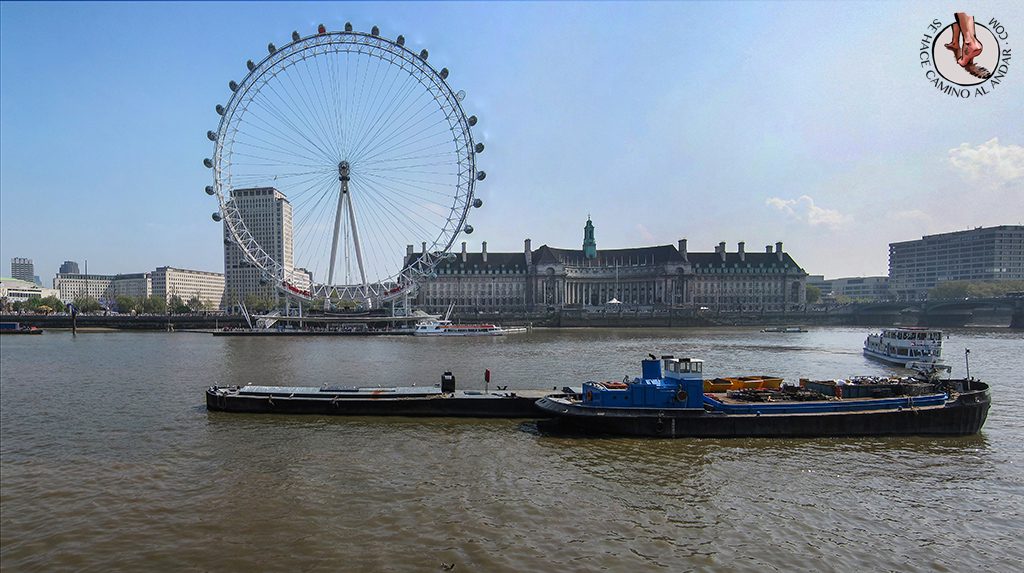 La noria London Eye, mirador para ver Londres desde las alturas