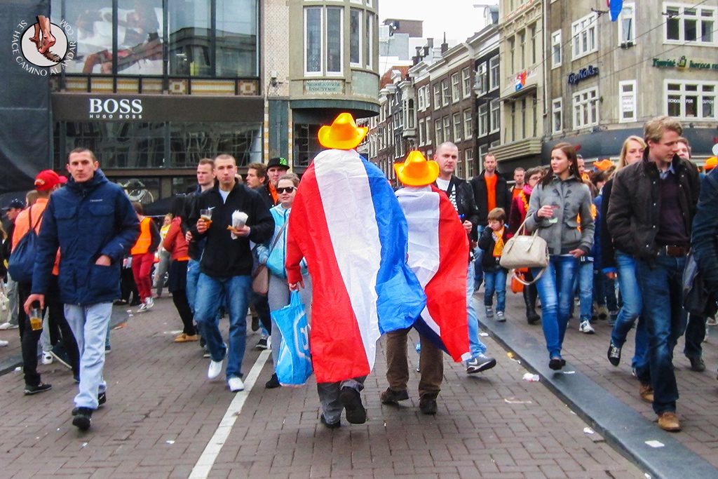 Banderas Holanda Queens Day
