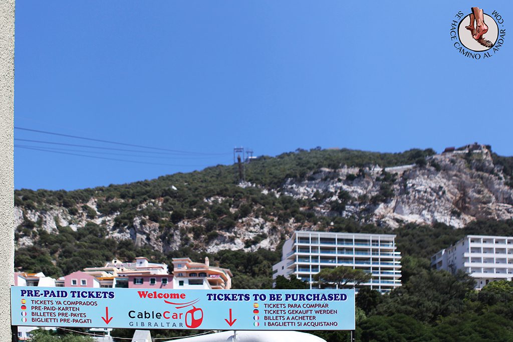 Cablecar funicular Gibraltar