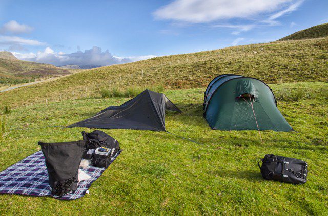 Camping in Skye Island