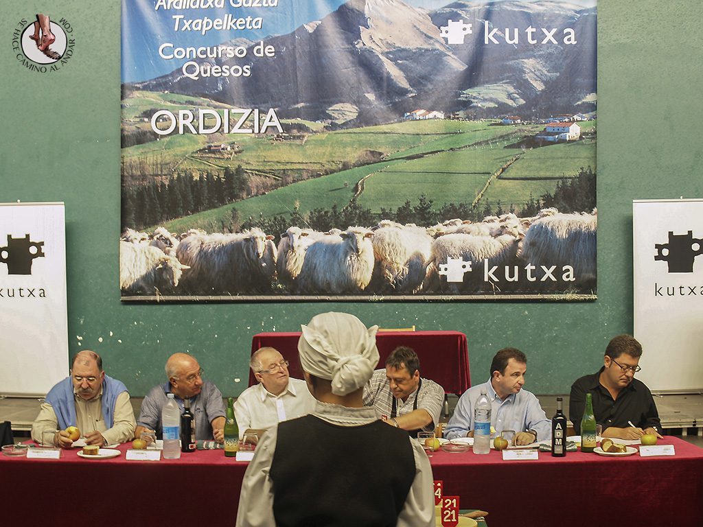 Concurso subasta queso Idiazabal Feria de Ordizia