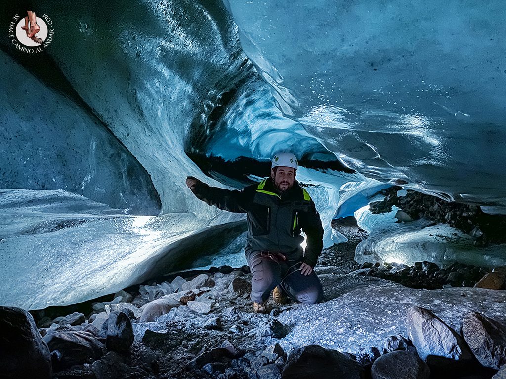 Cueva hielo Virkisjokull Islandia