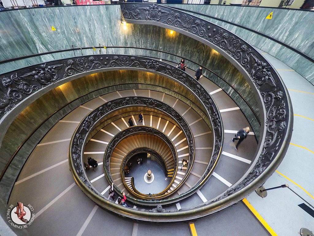 Escaleras caracol Bramante Vaticano