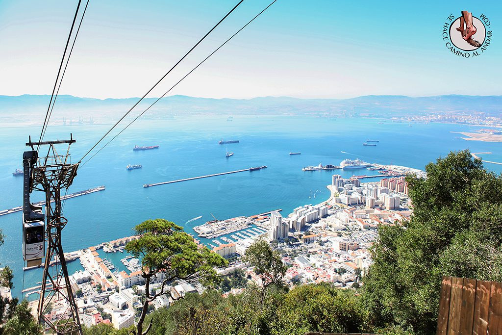 Funicular vistas panorámicas Gibraltar