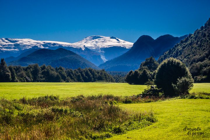 Landsacpe in chilean Patagonia