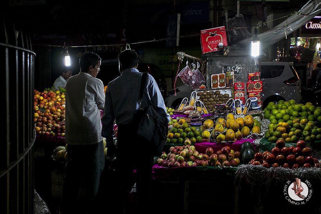 Mercado de frutas Calcuta