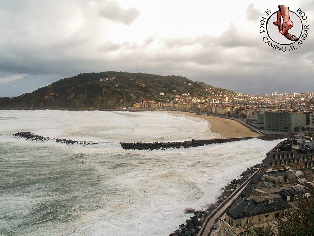 Miradores para ver olas gigantes San Sebastián
