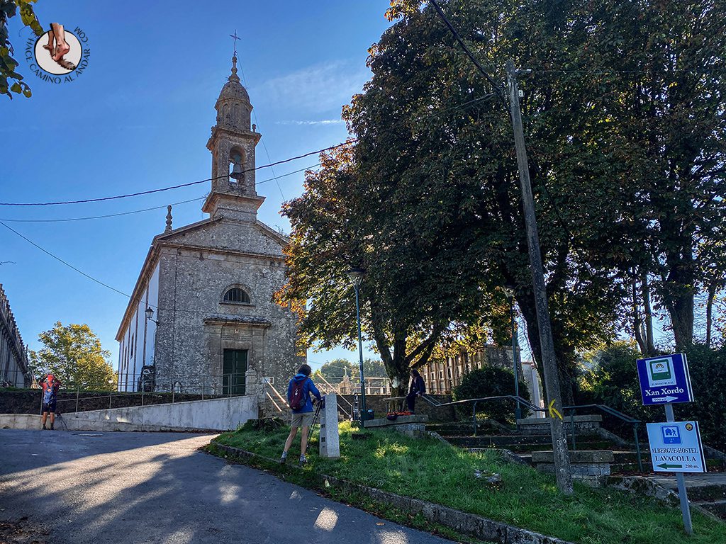 O Pedrouzo Santiago Compostela a lavacolla iglesia