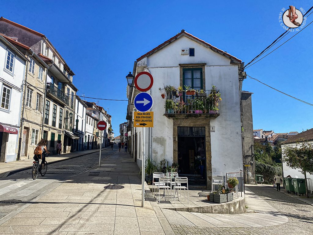 O Pedrouzo Santiago Compostela calles