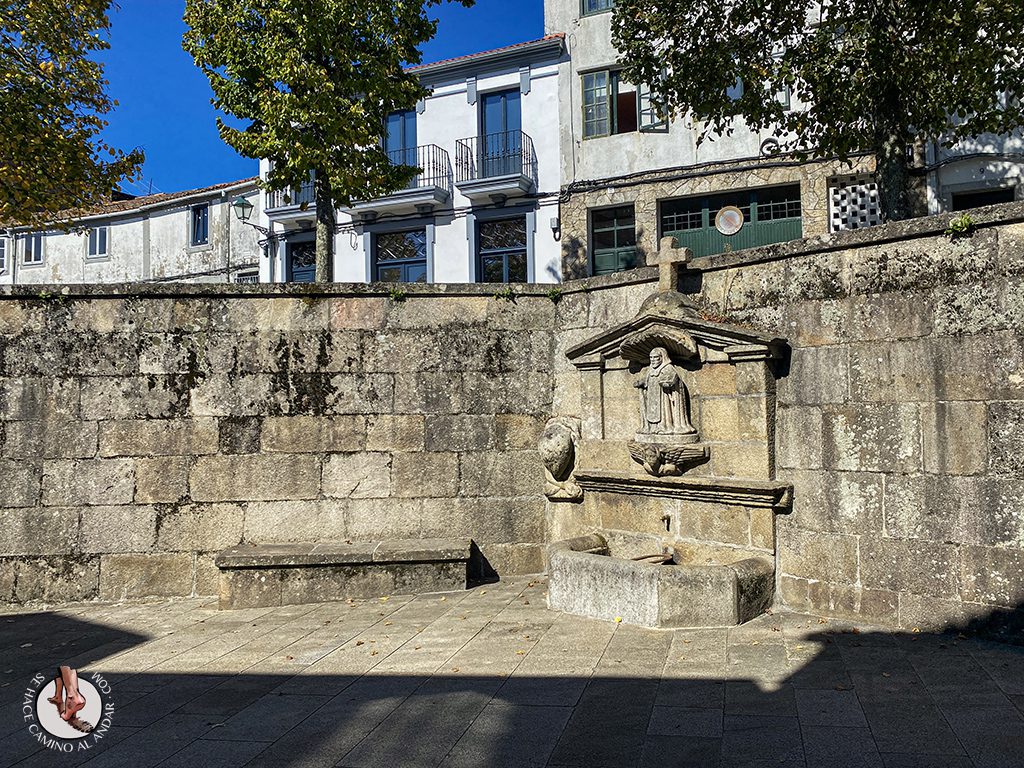 O Pedrouzo Santiago Compostela fuente