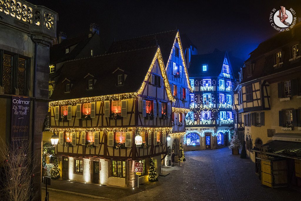 Organizar un viaje a Alsacia en Navidad Colmar vacio