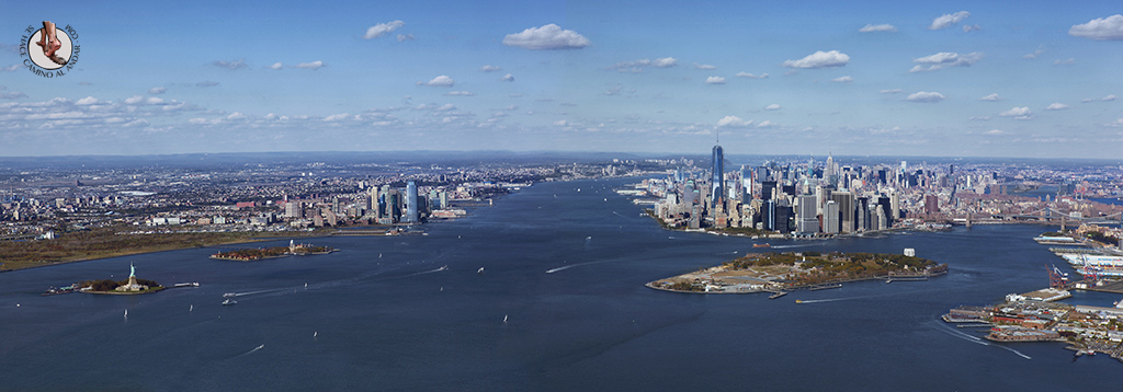 Panoramica aerea de Nueva York