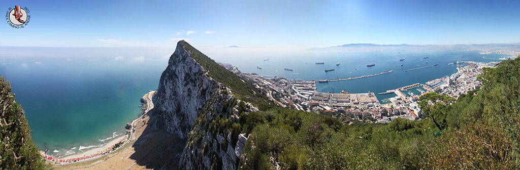 Panorámica peñón Gibraltar