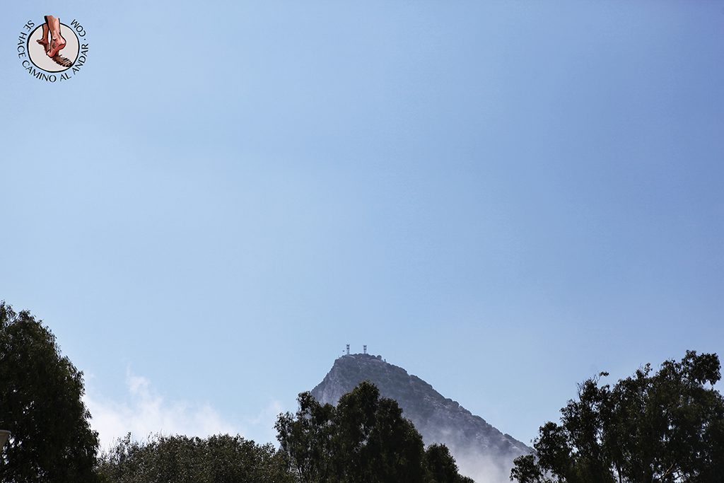 Penon niebla Gibraltar