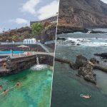 Las piscinas naturales de Charco Azul y La Fajana