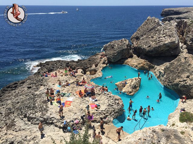 Problemas con la piscina natural de Mallorca 1
