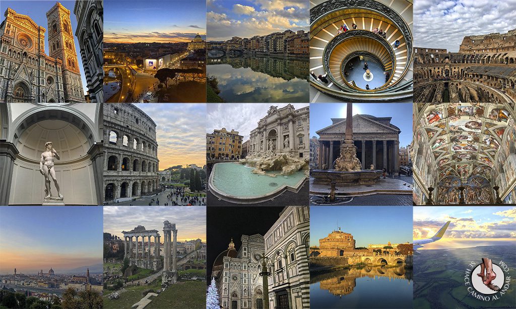 Roma y Florencia desde mi instagram