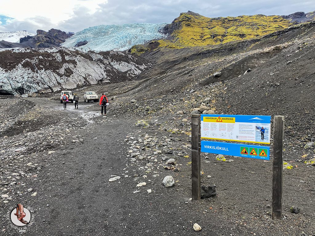 Trekking glaciar Virkisjokull prohibiciones