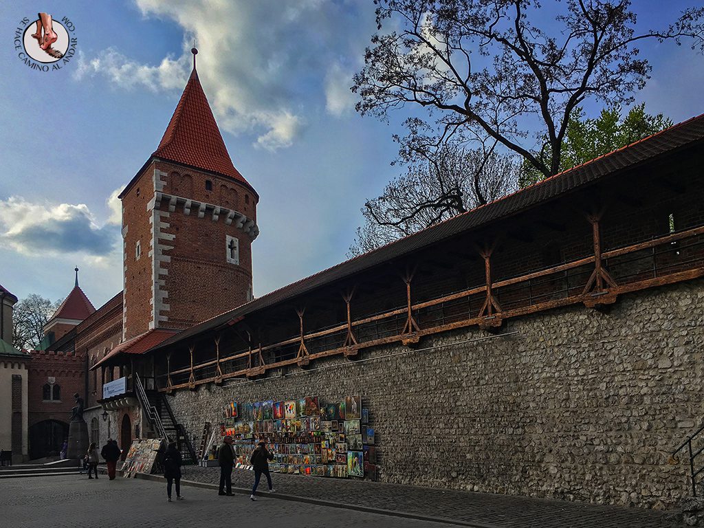 Trozo muralla Cracovia