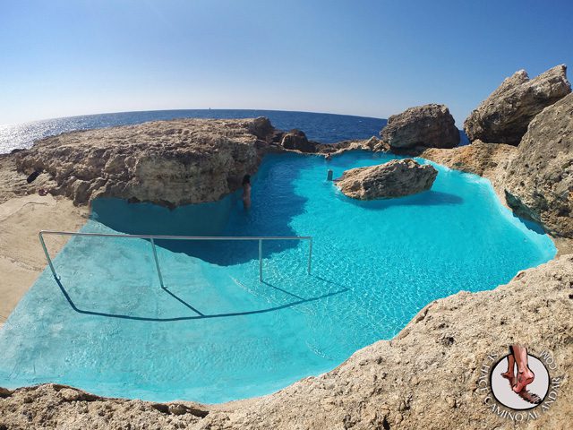 Una piscina natural escondida entre las rocas de Mallorca 4