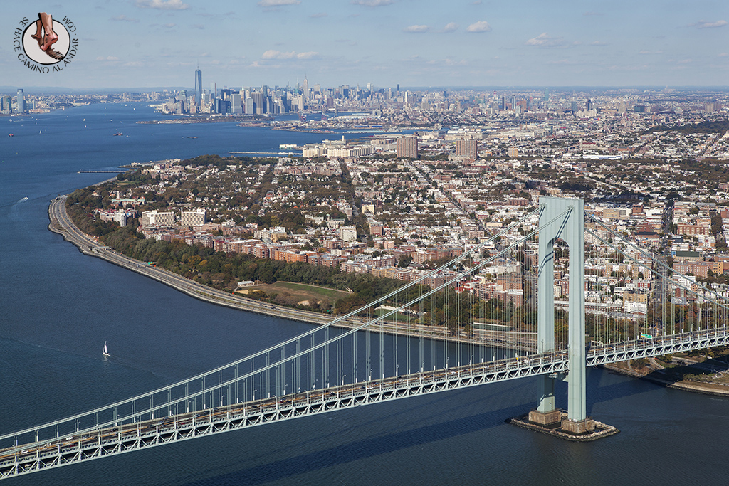 nueva york helicoptero puente vistas