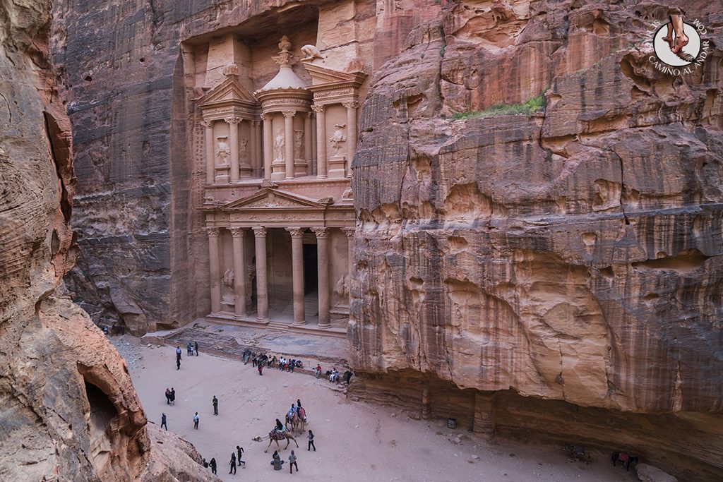 organizar viaje a jordania petra tesoro mirador medio