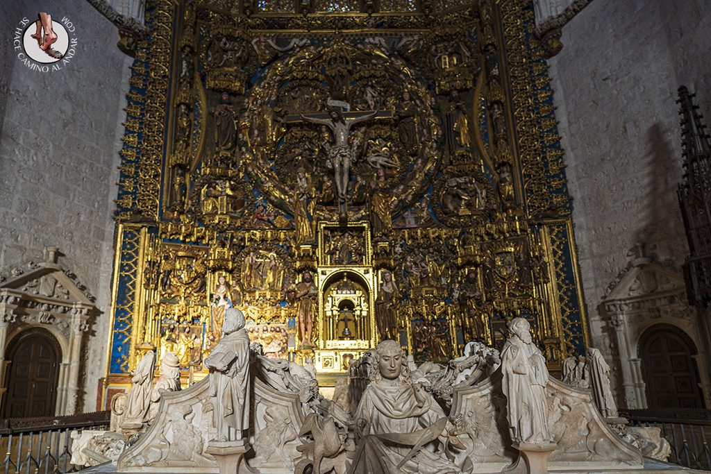 burgos cartuja miraflores retablo mármol